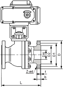 不銹鋼電動球閥